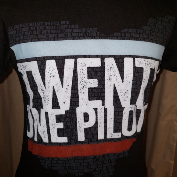 Tultex Unisex Twenty One Pilots Band Shirt s/xs - Picture 2 of 4